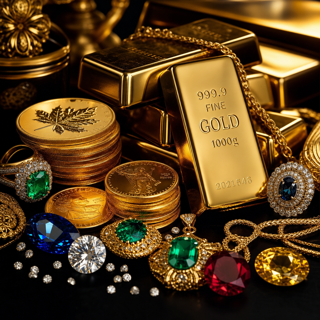 Premium minerals and gemstones collection