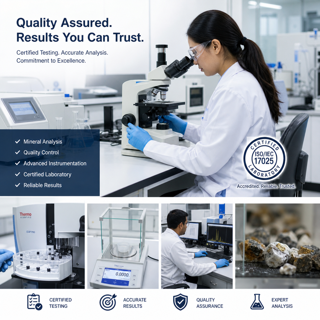 Laboratory testing and quality assurance